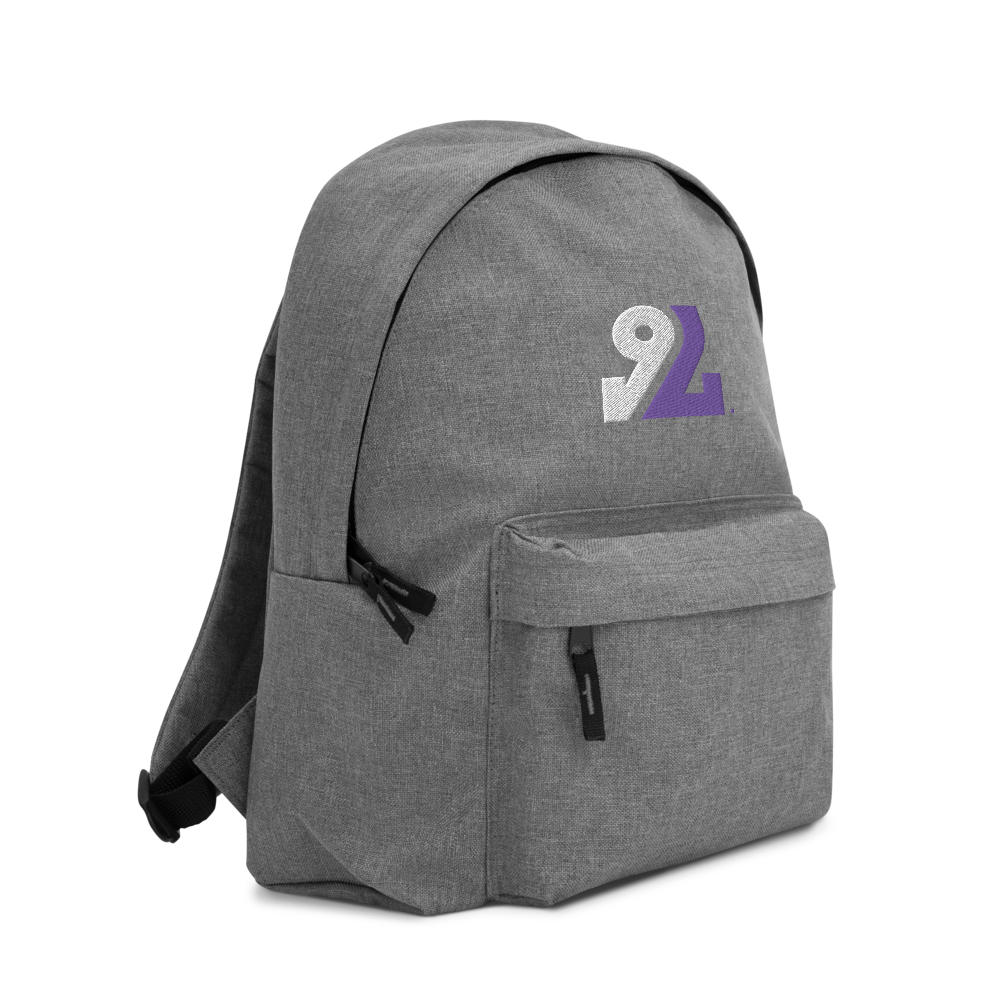 9L Embroidered Backpack